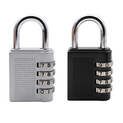 Zinc Alloy Large 4 Yards Mechanical Combination Lock Cross Border Spot Gym Swimming Pool Cabinet Combination Padlock