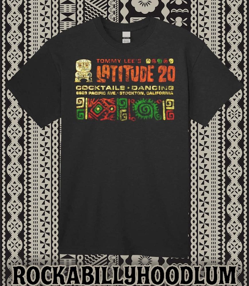 

Retro Tiki Art Tee T Shirt Polynesian Mug Rum Tahitian Tommy Lees Latitude 20 Unisex T-Shirt XXXL