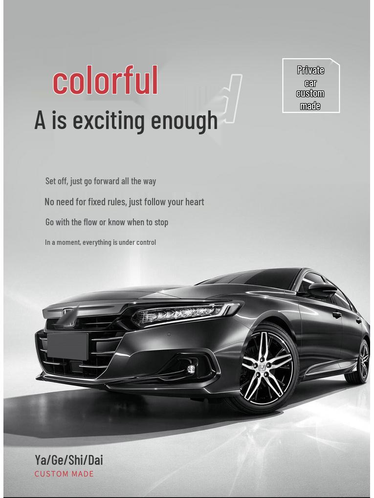 Accord Tenth Gen Leather Seat Cushion - Universal Fit, Four Seasons, Five-Seat.