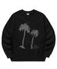 VIDEO JOCKEY Palm Tree Sweatshirt [Black]