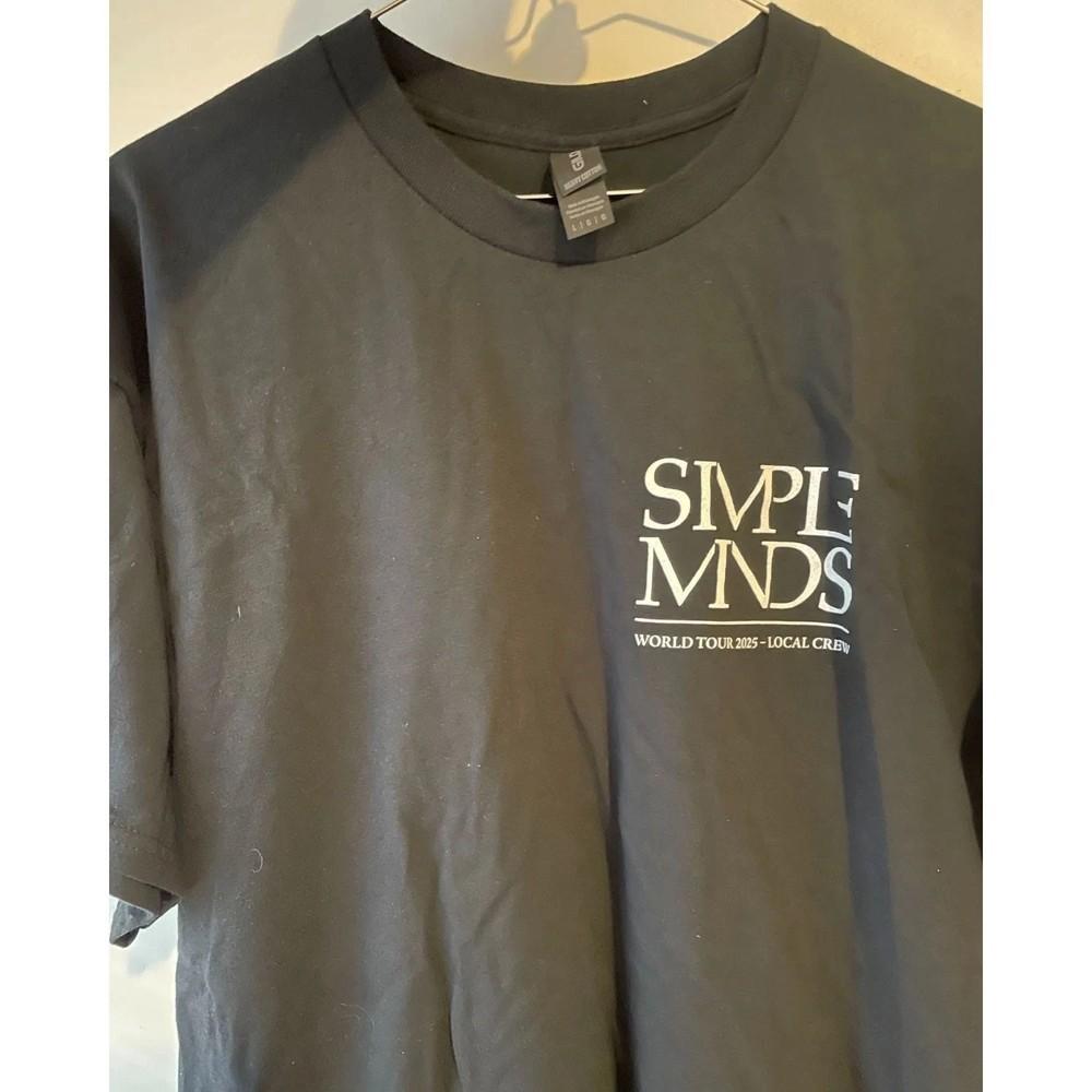 SALE 30% Simple Minds 2025 Tour Local Crew Shirt All Size S3XL Unisex T-Shirt XXL