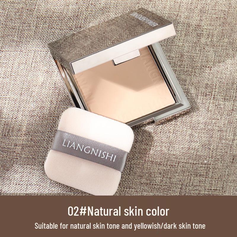 Liang Ni Shi Маленькая серебристая водостойкая увлажняющая консилер и контур прессованная пудра