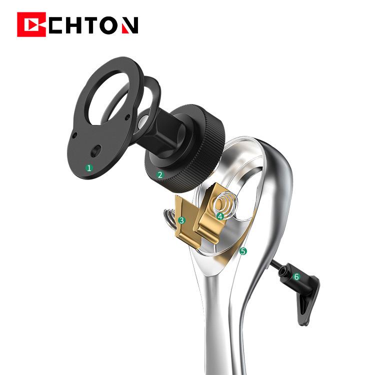 72-Tooth Multi-Size Quick-Bend Ratchet Wrench Tool