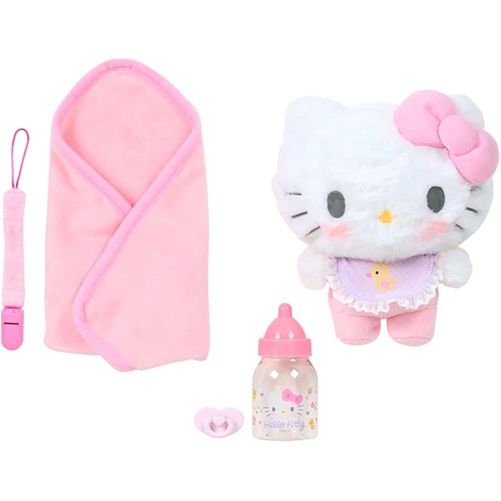 Sanrio Hello Kitty Plush Toy Care Set for Ages 3 and Up