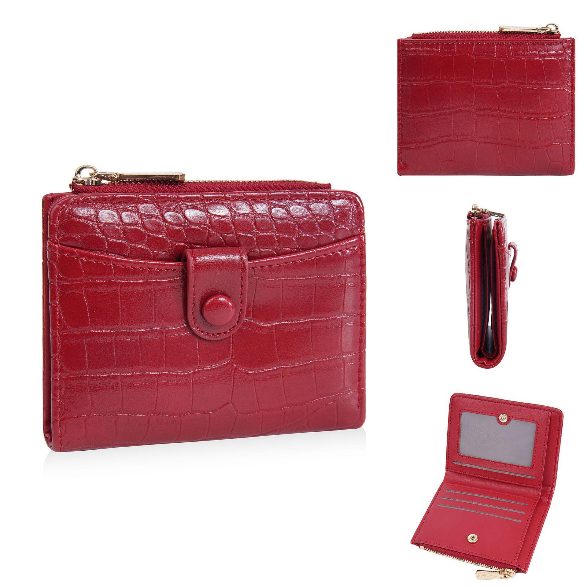 

Жіночий короткий гаманець Корейський гаманець з кам яним візерунком Гаманець-книжка Гаманець на блискавці для монет