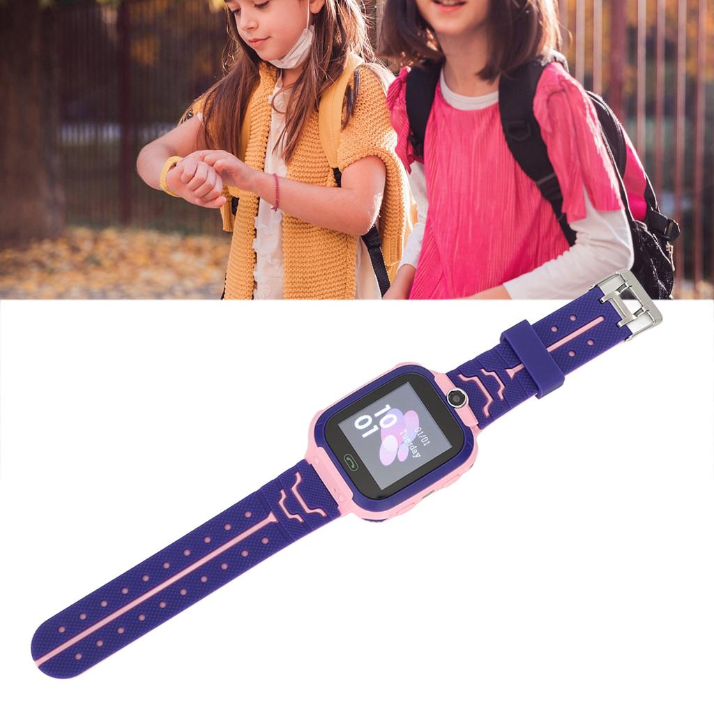 2G Kids Smartwatch for Boys Girls 1.44inch LBS Positioning Voice Call SOS Alert HD   Phone Watch