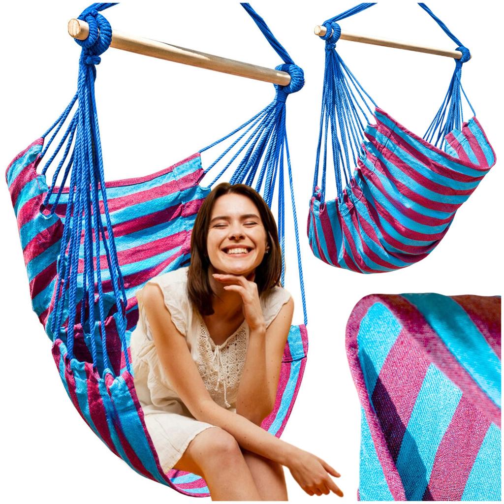 Garden Hammock Brazilian Chair Boho Swing Hanging Chair Armchair