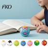 Decompression Ball Toy 3D Printed Press Spinning Ball, Stress Anxiety Relief Fidget Spinner, Reduction Rotating Splicing Desk for Kids Teens