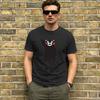 Satanic Bear Pure Cotton Tshirt For Couple Beach Vintage T Shirts Oneck Hip Hop Tee Shirt Oversize Design Tops