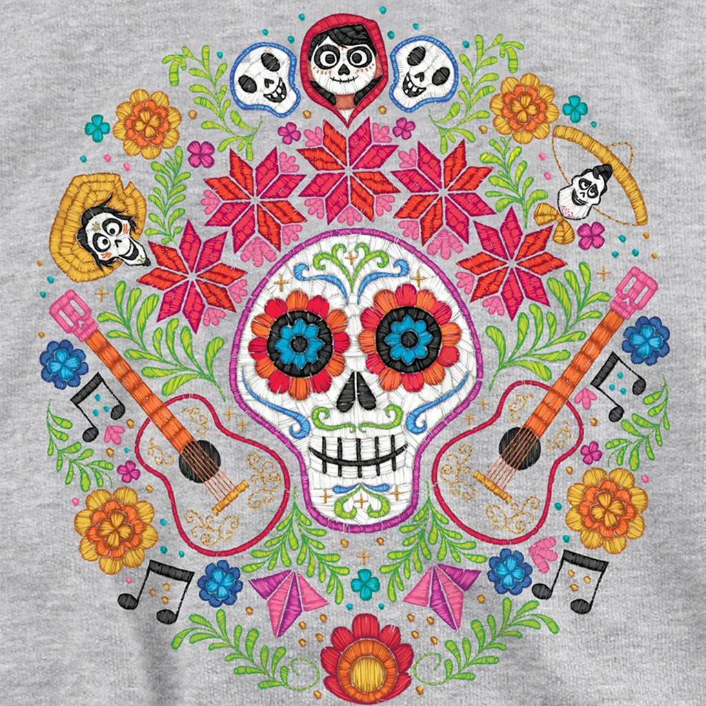 Coco Childrens/Kids Day Of The Dead Patch Ernesto Miguel Hector Heather Hoodie