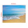 Ropical Beach Backdrop Banner,Wall Decor for Summer Parties,Events,Photo Shoot Backdrop,Beach Theme Decor,Weddings