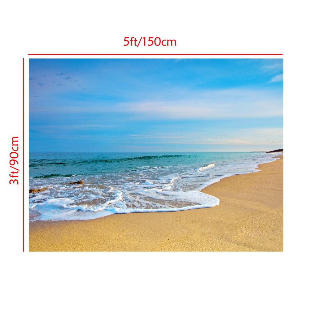 Ropical Beach Backdrop Banner,Wall Decor for Summer Parties,Events,Photo Shoot Backdrop,Beach Theme Decor,Weddings