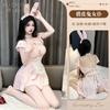 Sexy Lingerie Sexy Bunny Maid Dress Cosplay Perspective Breast Tits Uniform Seduction Passion Free Suit
