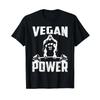 Vegan Power T Shirt For Vintage Washed Designer Clothes Homme Graphic Comfortable Unisex Casual Streetwear Breathable