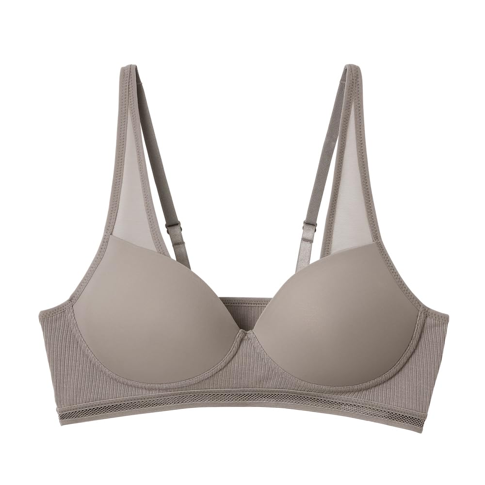 

light and new model for rose gray [Gunze] Non-wired bra, cool, pull-over type, COOLMAGIC, women,