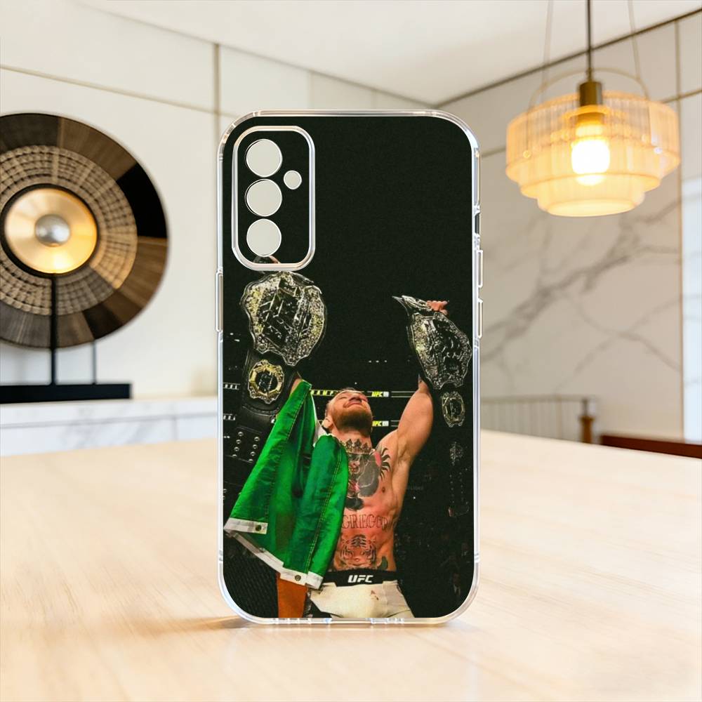 Conor McGregor The Notorious Phone Case For SamsungA10,12,20,21S,30,31,40,50,51,52,70,71 Transparent Cover
