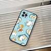 M-Mofusand Cat Cute Cartoon Phone Case For iPhone 17,16,15,14,13,12,11 Plus,Pro Max,XS,Soft Silicone Black Cover