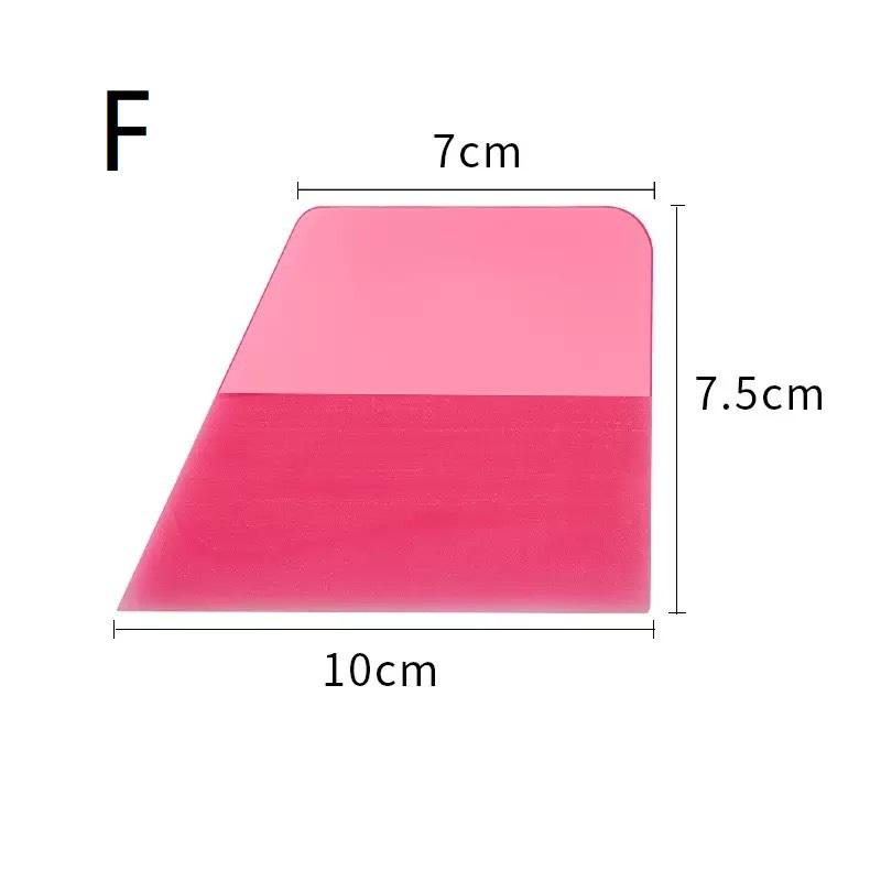 1/7/8Pcs Tpu Ppf Squeegee Kit Window Tinting Soft Rubber Scraper Car Paint Protect Film Installing Vinyl Wrap Tools Water Wiper