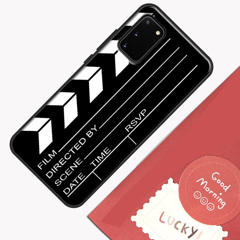 Film Movie Maker Clapperboard Take Phone Case For Samsung Galaxy S23 S26 Ultra S20 S21 S22 S24 S25 Plus S10 S25 FE Cover Shell
