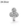 Charms for Apple Watch Silicone Band Series 11/10/9/8/ultra/SE Bracelet Metal Decoration Jewelry for Galaxy Watch 7/6/5/4 Strap