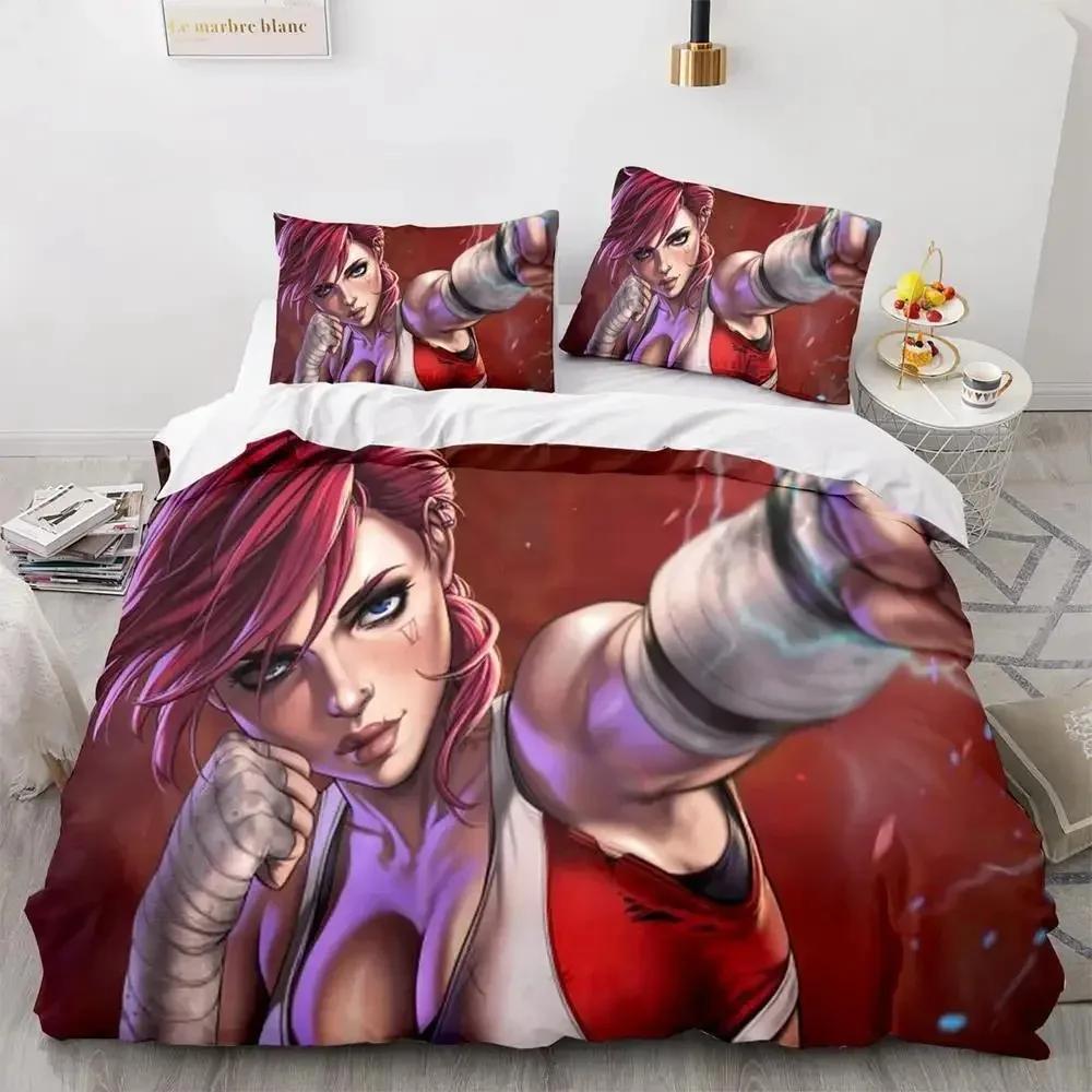 Rømning Lol Jinx Sengetøy Sett Enkelt Twin Full Queen King Size Sengesett Voksen Barn Soverom Dynetrekk Sett ropa de cama matrimonio