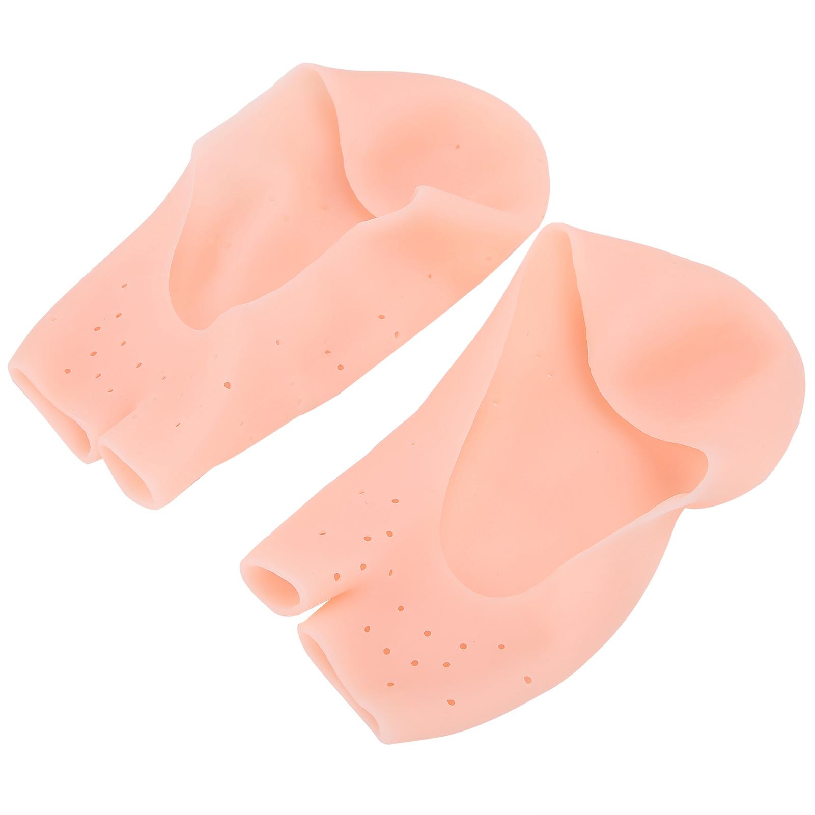 Силиконовые увлажняющие носки для ухода за ногами, носки-протекторы, дышащие носки для пяток и стоп