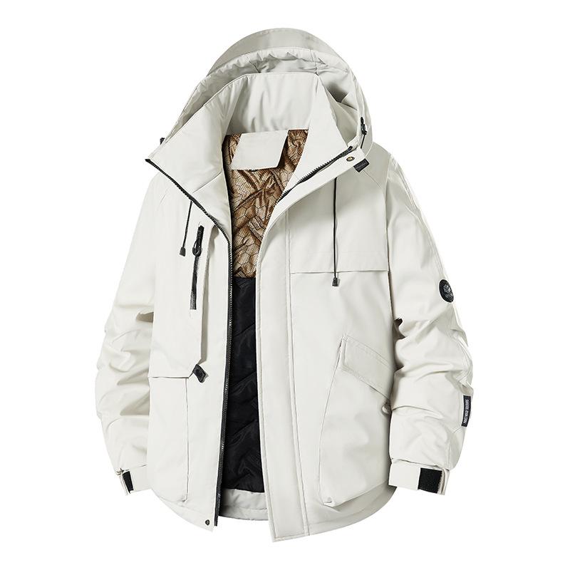 Couple's Outdoor Graphene-Infused Cotton Jacket: Windproof, Waterproof, Stylish, and Warm Mountaineering Coat