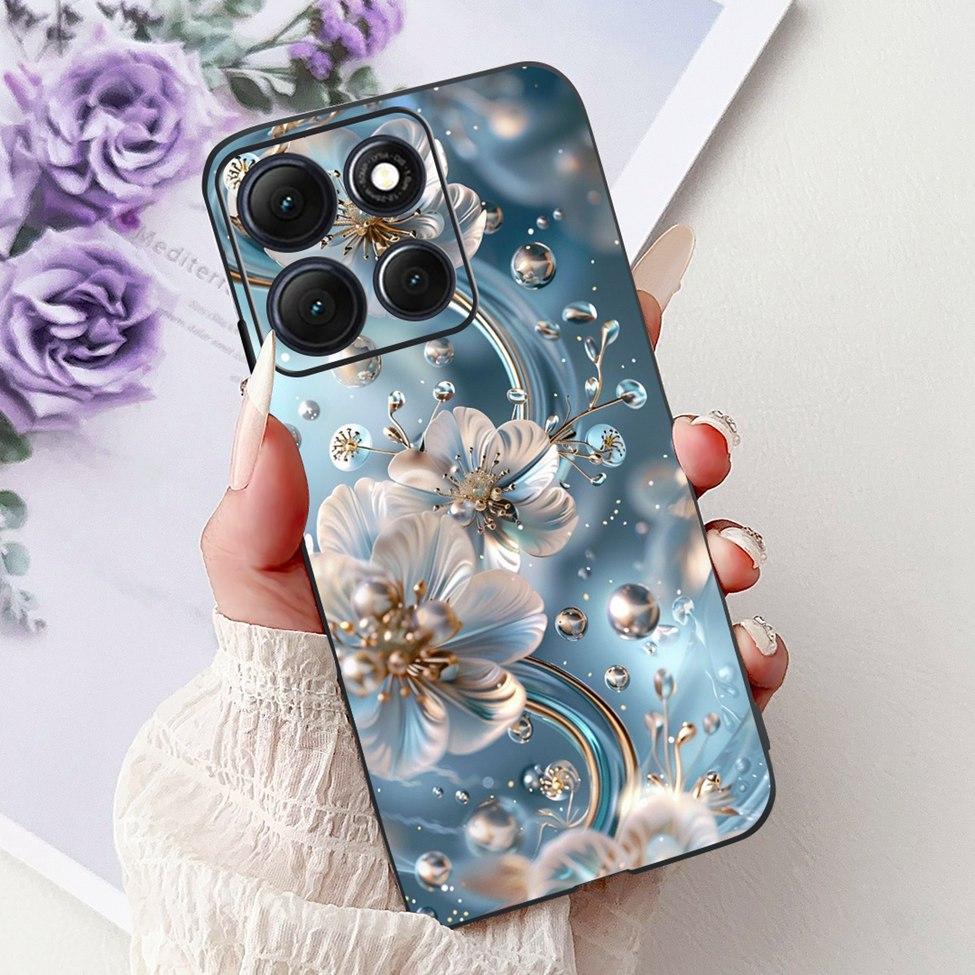 For Moto G86 Power Case Silicone Luxury Fashion Butterfly Love Cute Cool Painted Back Cover For Motorola G86 Power Phone Case