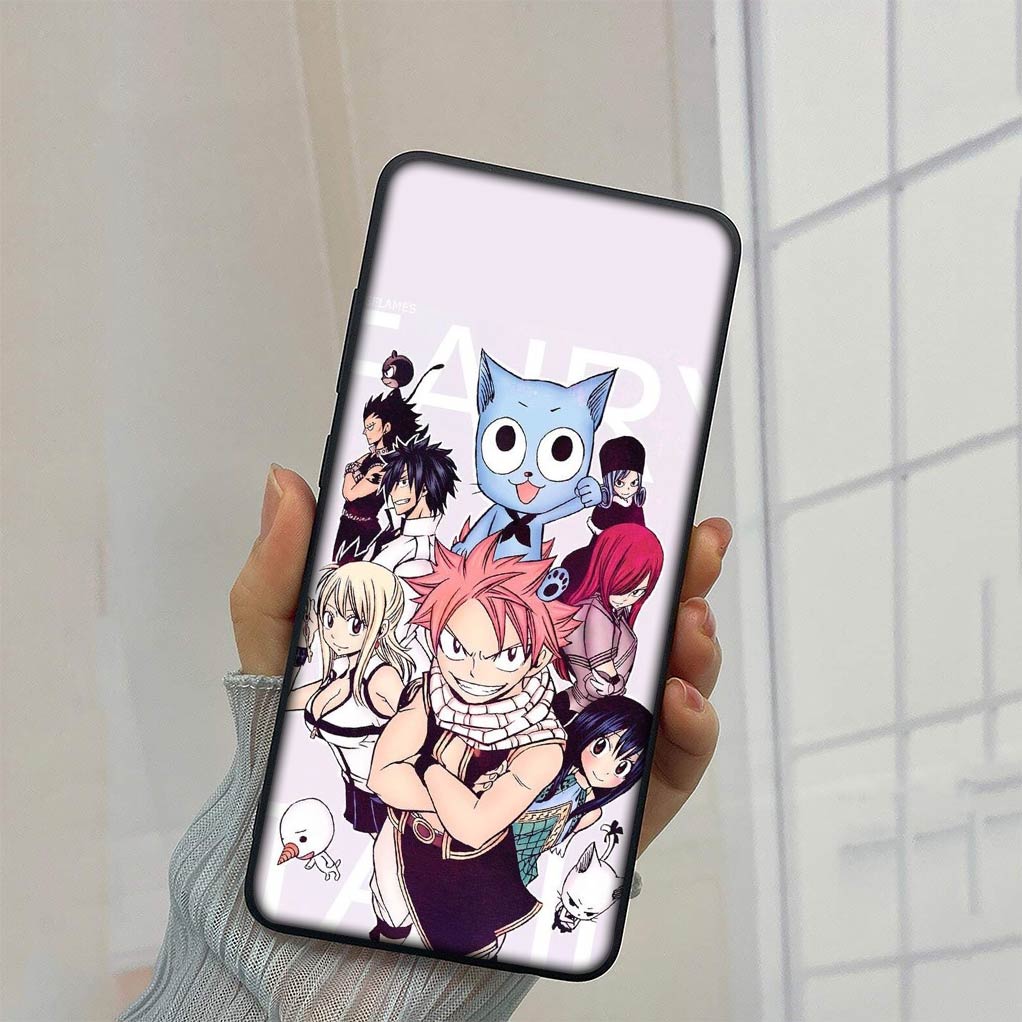 Fairy Tail Etherious Natsu Dragneel Coque Phone Cover for Xiaomi Redmi Note 9 8 11 Pro 4G 5G 9S 11S 9A 9C NFC 9T 8A Soft Case