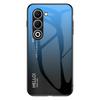 For Oppo A5 5G Case Anti-Scratch Tempered Glass+PC+TPU Phone Cover