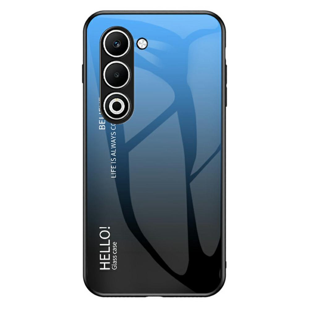 For Oppo A5 5G Case Anti-Scratch Tempered Glass+PC+TPU Phone Cover