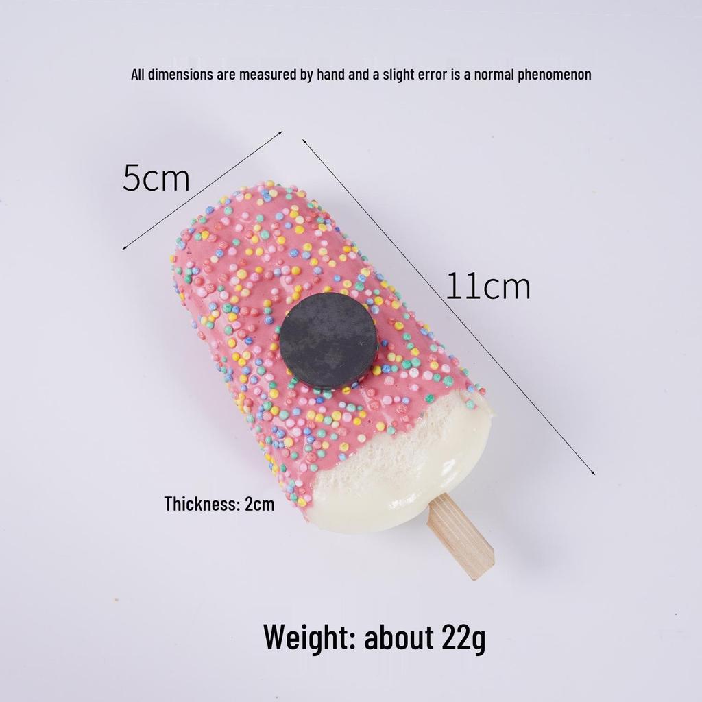 Summer Ice Cream Popsicle Model for Home Display, Kitchen Decor, and Photography Props