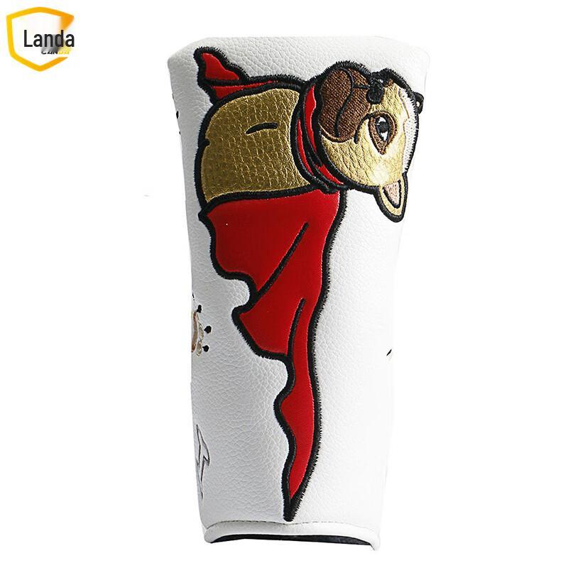 French Bulldog PU Golf Putter Headcover