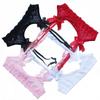 Gift Sheer Suspender Women's Stockings Lace Garter Bowknot Belt