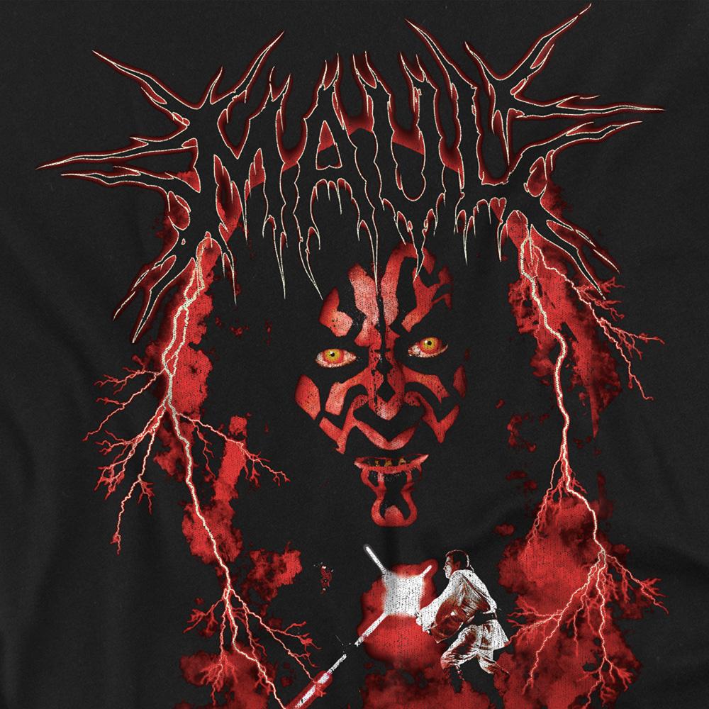 STAR WARS Unisex Adult Darth Maul Lightning T-Shirt