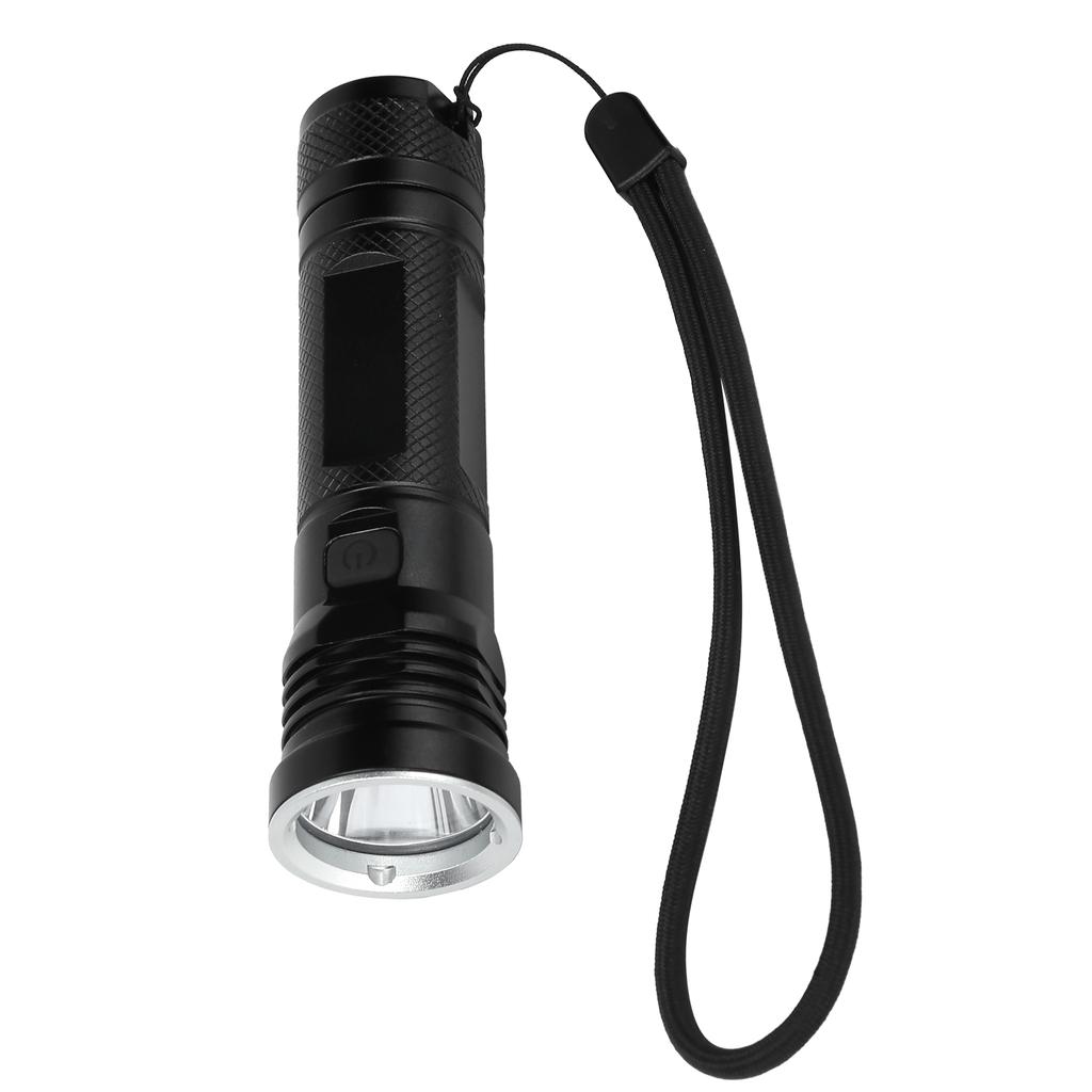 Taschenlampe USB-Aufladung Aluminium Mini Mehrfachmodus-Taschenlampe für Radfahren Nachtstraßen Notfall Outdoor