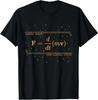 Möge F = m(dv/dt) Bei dir sein - Lustiges Physik-Nerd-T-Shirt