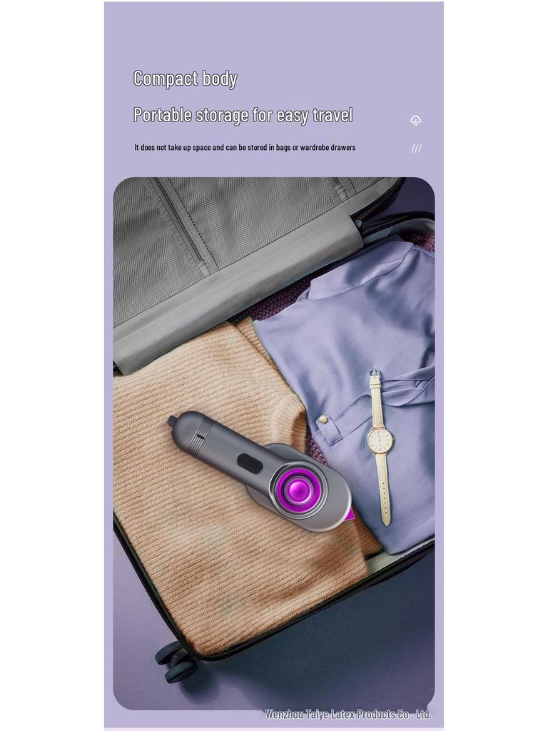 Handheld Dual-Use Wet/Dry Garment Steamer & Rotary Ironing Machine