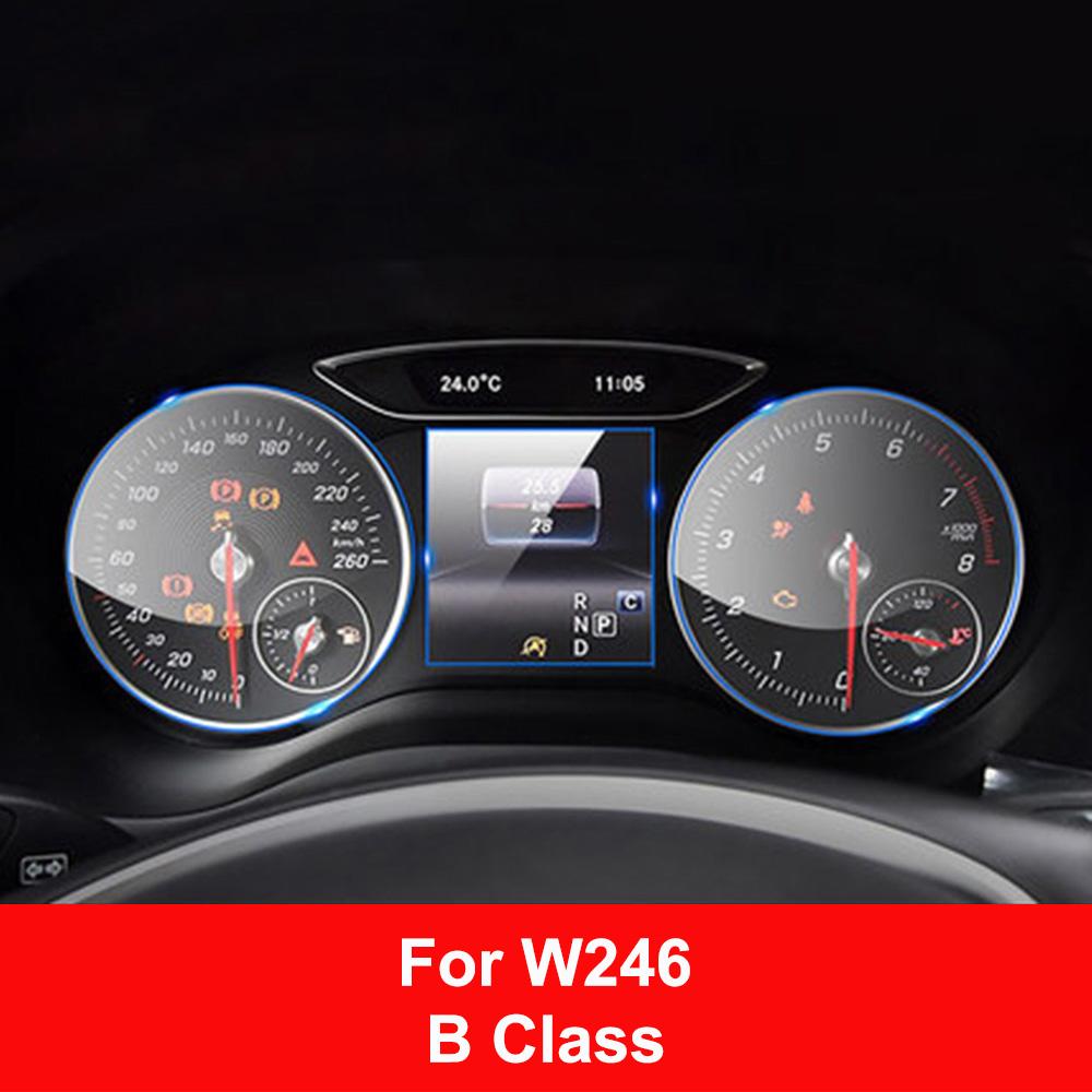 

Car Trument Anti-Scratch Screen Protective TPU Film Car LED Interior Accessories For Mercedes-Benz W246 X156 W117 B Class GLA W246 B Class