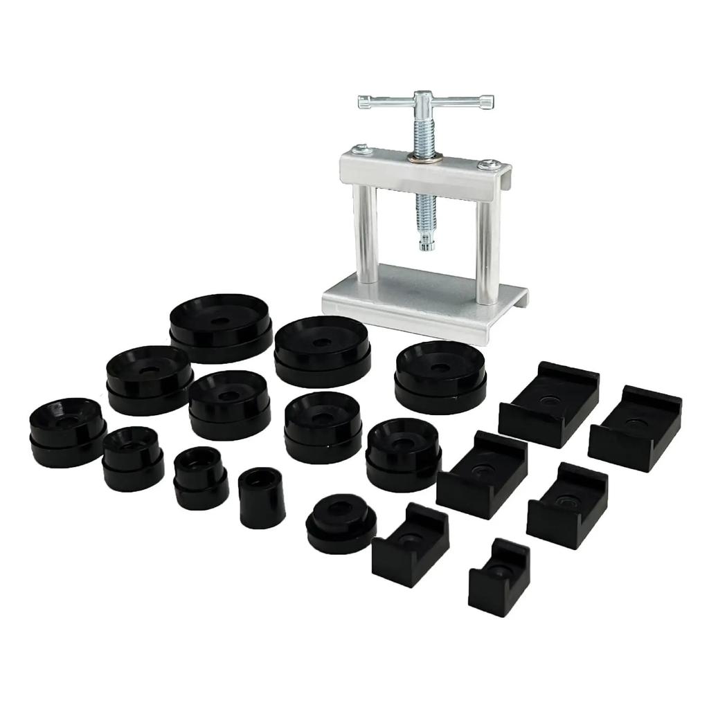 Watch Back Press Tool Set Nylon Prevent Slip Fitting Dies Nylon Watch Case Closer Watch Repair Tool Kit for Watchmaker 12pcs