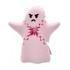 3D Printed Ghost Gear Cube Stress Anxiety Relief Halloween Cartoon Ghost Figurine Statue Fidget Toy Desktop Decoration Ornament