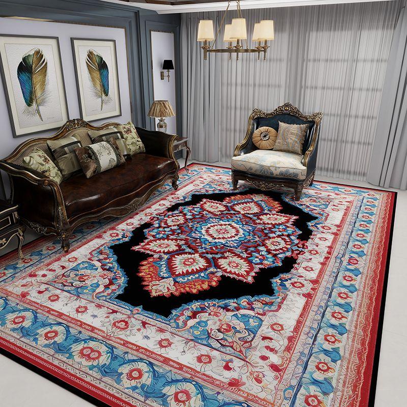 Vintage Teppich Wohnzimmer Teetisch Teppich Europäischer und amerikanischer Luxus High End Persischer Stil Nachttisch Teppich