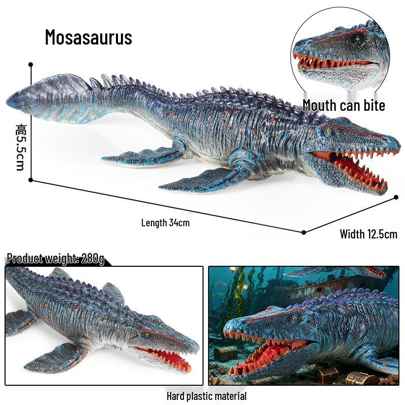 Children s Science Education Jurassic Predator Creatures: Mosasaurus & Pterodactyl Dinosaur Models