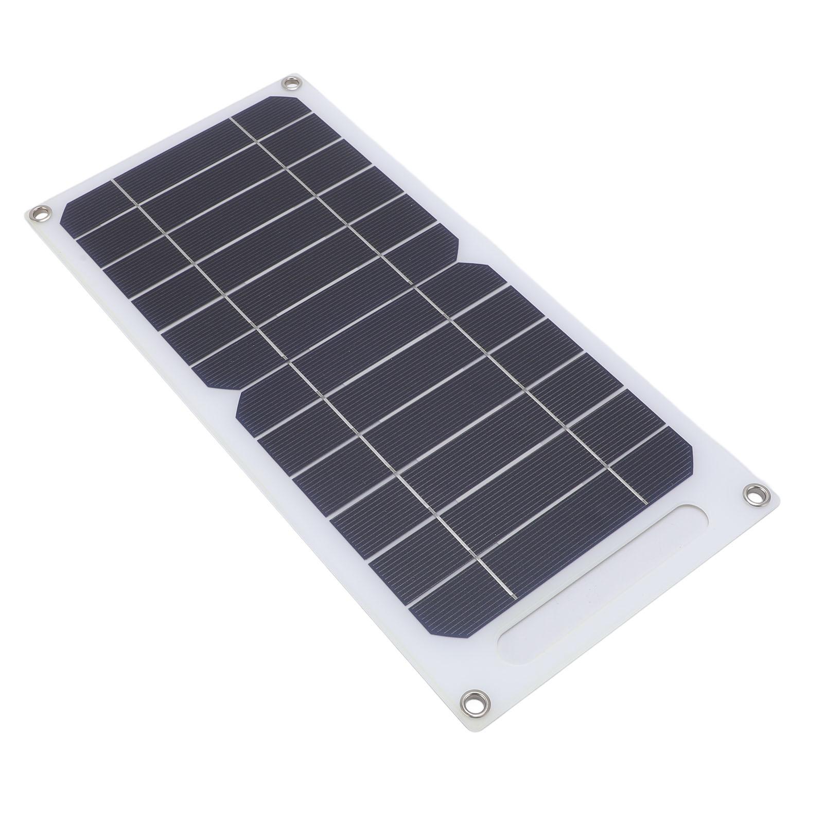 

Портативная солнечная панель 6 Вт 2 USB-выхода Быстрая зарядка Монокристаллическая Высокоэффективная солнечная панель Телефон