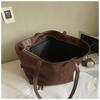 Vintage Shoulder Bag Women's Large Capacity Commuter Tote Bag