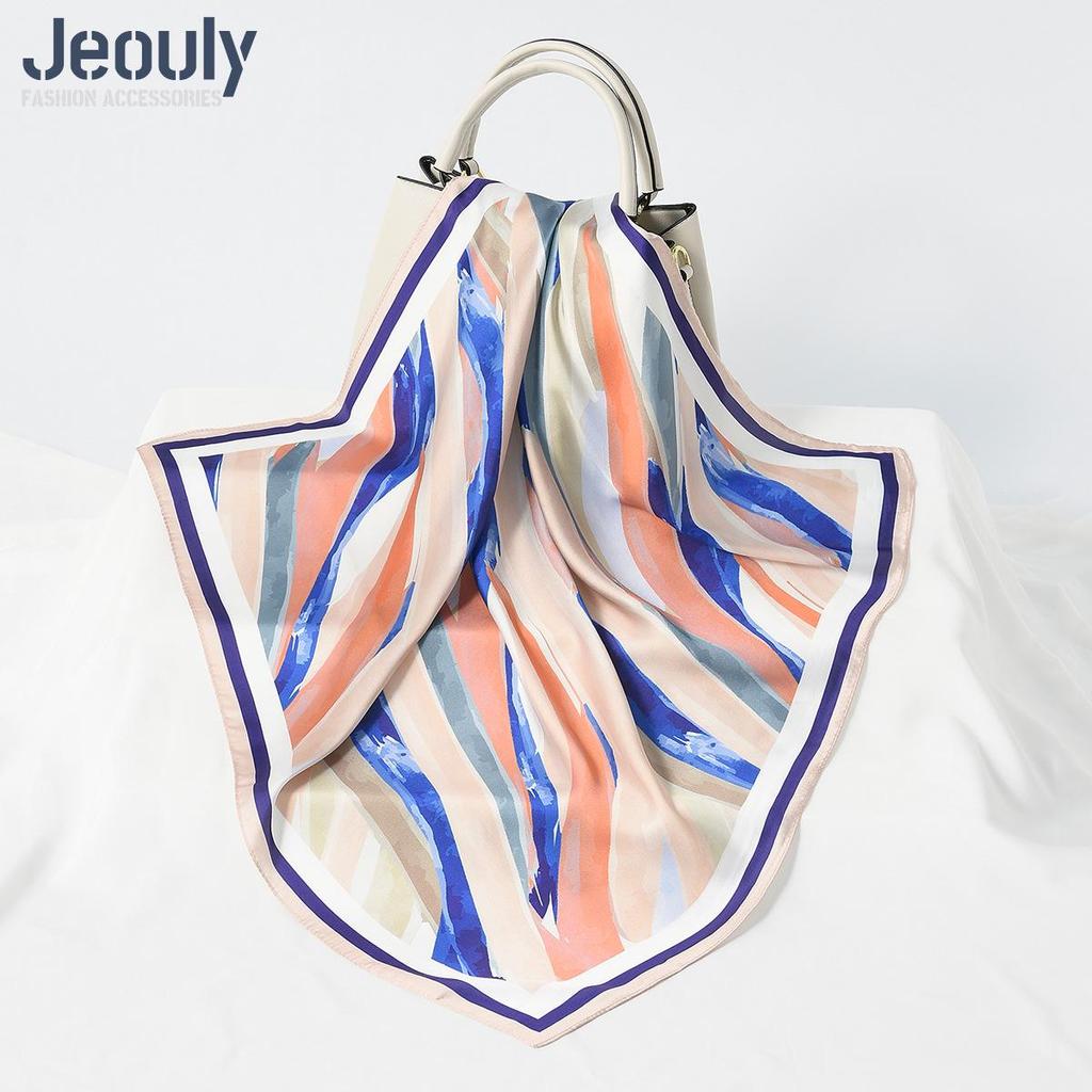 Cross-Border 70cm Silk Cashew Print Scarf - Autumn/Winter Women's Fashion Headscarf