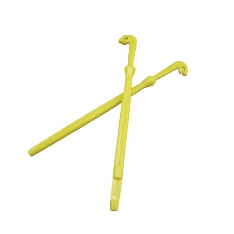 2Pcs Plastic Fish Hook Remover Tool Fishing Knot Tying Tool Fishing Detacher Device for Saltwater and Freshwater