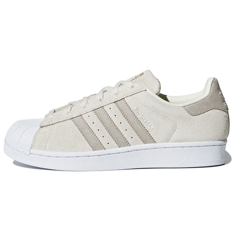 Adidas Originals Superstar Durable Low-Top Sneakers Women Sneakers Beige CG5459