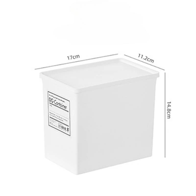 Washing Powder Storage Box, Storage Box Size with Lid, Classified Japanese Plastic Bucket Can