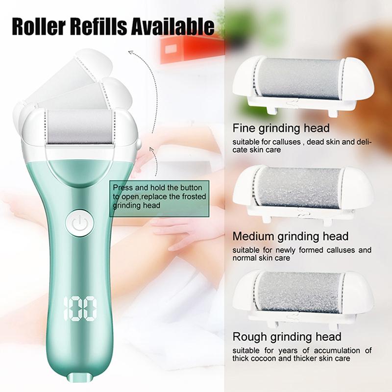 Buy Rechargeable Electric Foot File Callus Remover Machine Pedicure